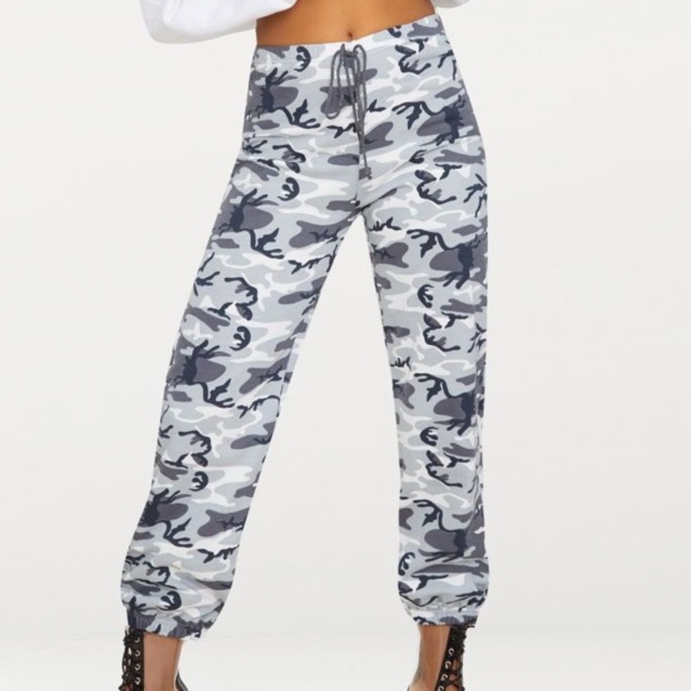 Grey Camo Joggers